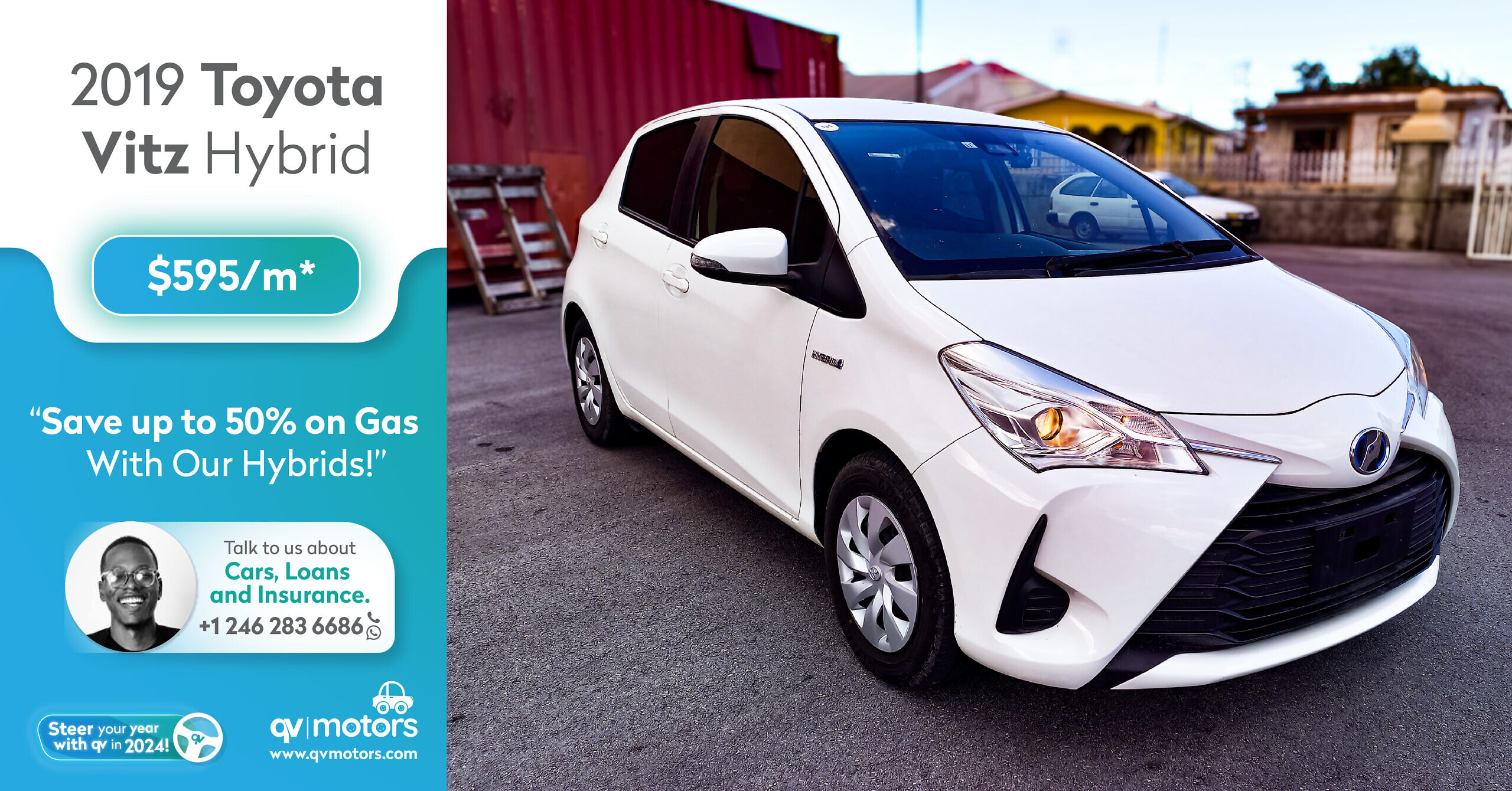 2019 Toyota Vitz Hybrid – Save Up to 50% on Gas!