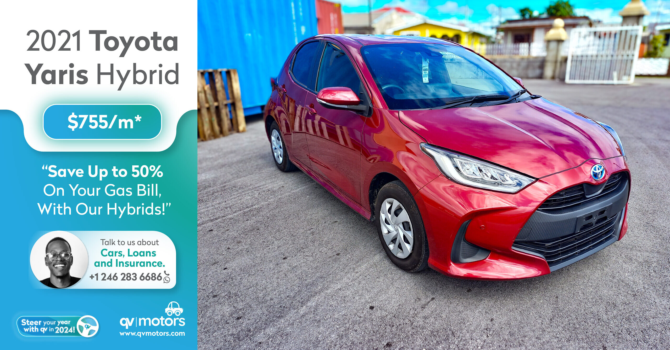 2021 Toyota Yaris Hybrid – Save 50% on Gas!